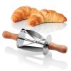 Croissant Tool Croissant Cutter Roller Stainless Steel Oscillating Cutter Cutting Crust Baking Tool