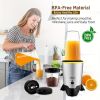 CHULUX 1000W Bullet Blender for Shakes and Smoothies, Personal Single Serve Blender with 6-Edge Blade 32oz Blender Cup, Portable Blender Coffee Grinde