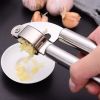 Stainless Steel Garlic Press Household Garlic Garlic Press Manual Garlic Press Creative Kitchen Tools