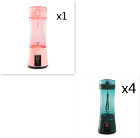 Portable Blender Portable Fruit Electric Juicing Cup Kitchen Gadgets (Option: Set11-USB)